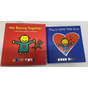 Lot 2 Picture Books Love Adoption Family Children Toddler Todd Parr Toddler Kids